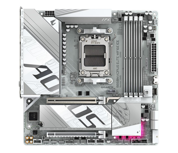 Gigabyte B850M A ELT WF6E ICE - 1306498 - zdjęcie 3